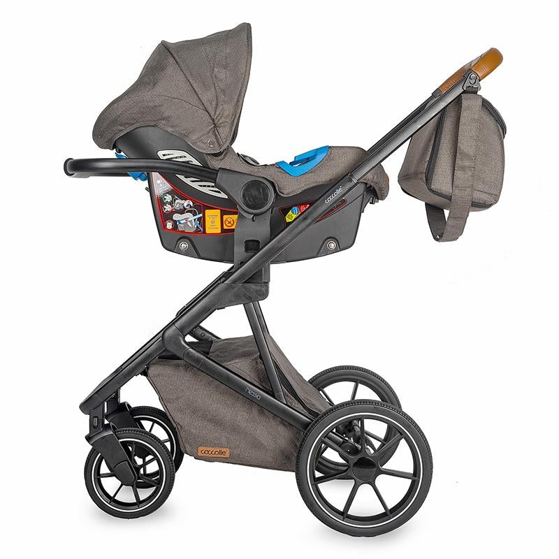 Coccolle sistema de transporte  Nessia 3 em 1 Anthracite