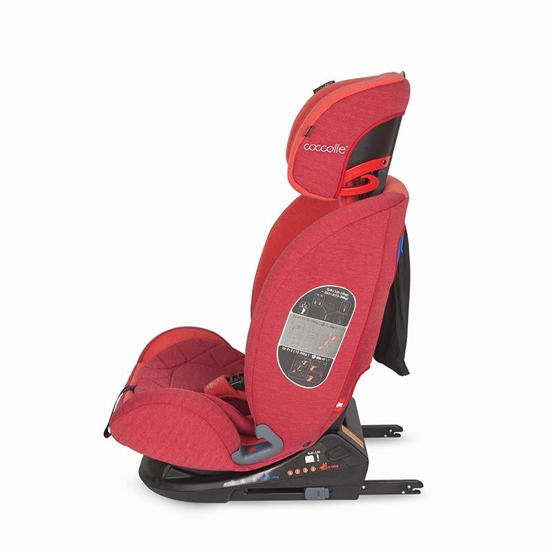 Coccolle cadeira auto Sedna isofix 0-36 kg Aurora Red