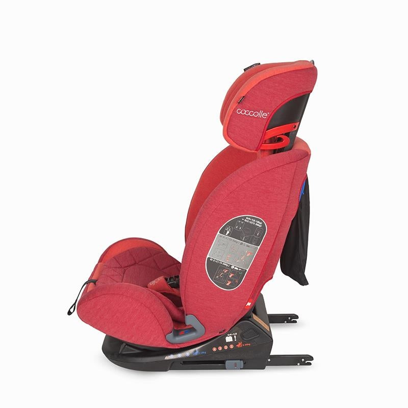 Coccolle cadeira auto Sedna isofix 0-36 kg Aurora Red