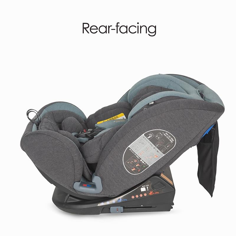 Coccolle cadeira auto Sedna isofix 0-36 kg Raven Grey