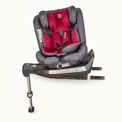 Coccolle cadeira auto Isofix 0-36 kg 360º rotativa Astana Dahlia Red