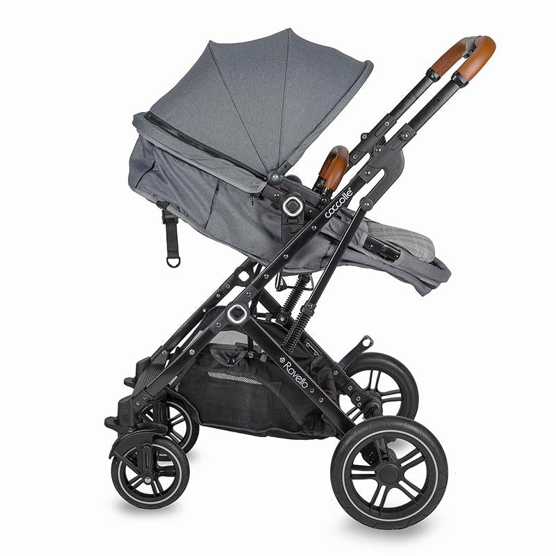 Coccolle sistema de transporte 3 em 1 Ravello Urban Grey