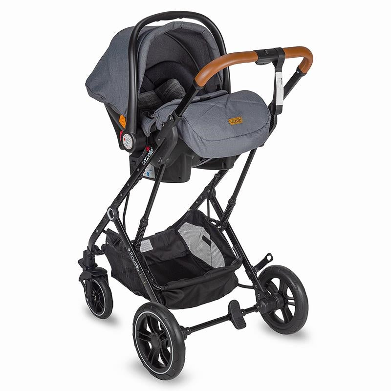 Coccolle sistema de transporte 3 em 1 Ravello Urban Grey