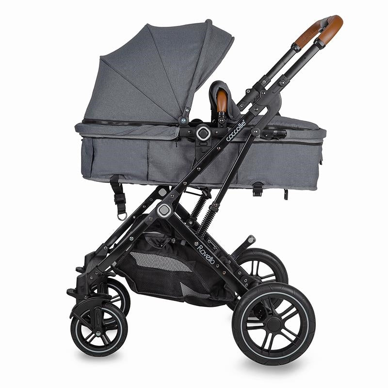 Coccolle sistema de transporte 3 em 1 Ravello Urban Grey