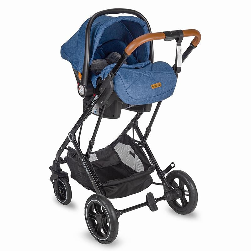 Coccolle sistema de transporte 3 em 1 Ravello Navy Blue