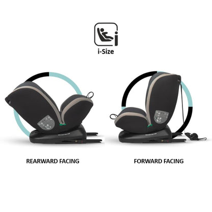 Cadeira Auto Isofix 40-150 cm Coccolle Mydo Urban Grey