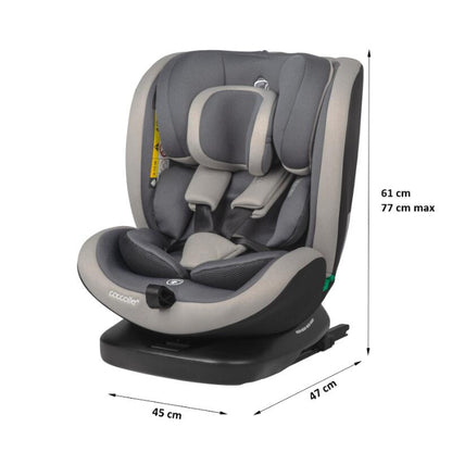 Cadeira Auto Isofix 40-150 cm Coccolle Mydo Urban Grey