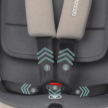Cadeira Auto Isofix 40-150 cm Coccolle Mydo Urban Grey