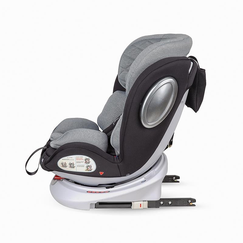 Coccolle Cadeira auto Isofix 0-36 kg 360 rotativo Hapi Ozy Grey