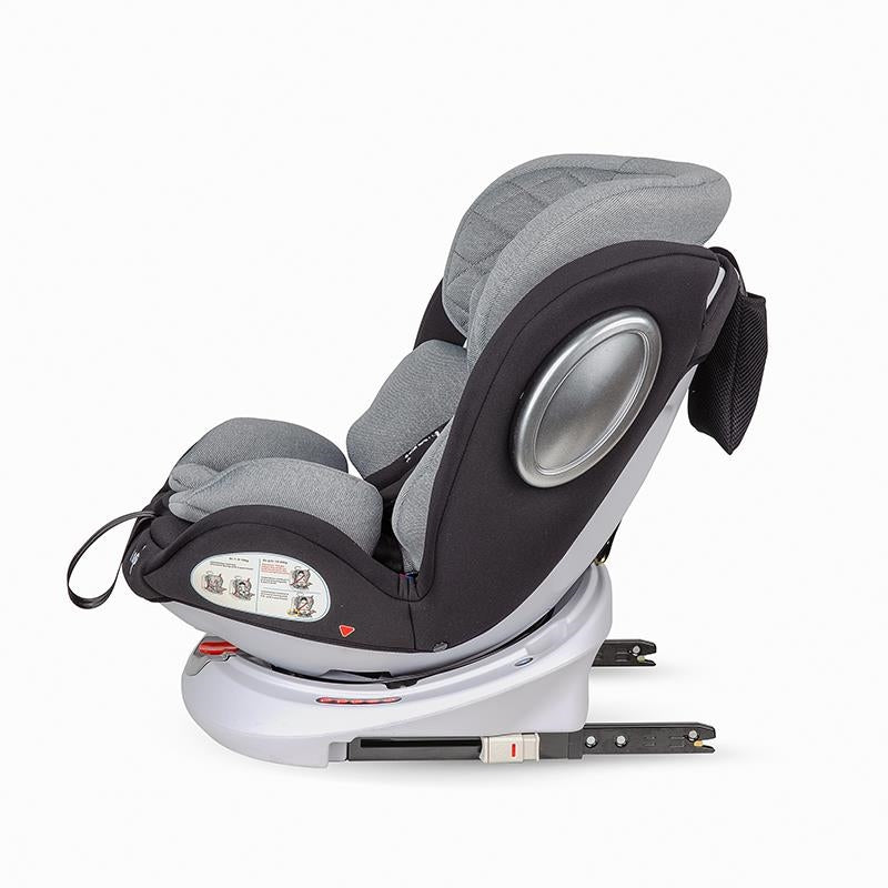 Coccolle Cadeira auto Isofix 0-36 kg 360 rotativo Hapi Ozy Grey