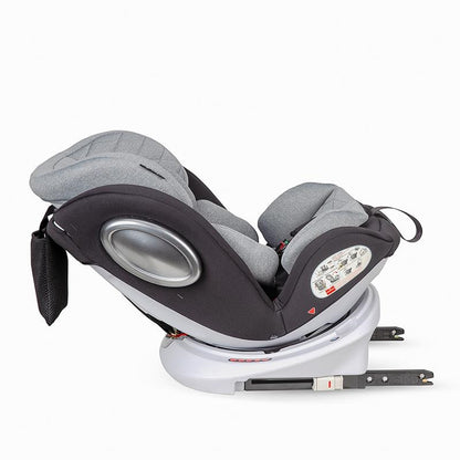 Coccolle Cadeira auto Isofix 0-36 kg 360 rotativo Hapi Ozy Grey