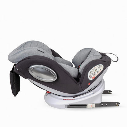 Coccolle Cadeira auto Isofix 0-36 kg 360 rotativo Hapi Ozy Grey