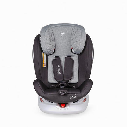 Coccolle Cadeira auto Isofix 0-36 kg 360 rotativo Hapi Ozy Grey