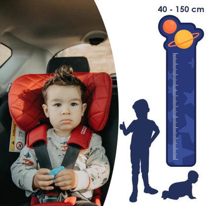 Cadeira auto Isize Coccolle Vigo 40-150-cm Poppy Red