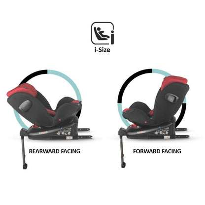 Cadeira auto Isize Coccolle Vigo 40-150-cm Poppy Red