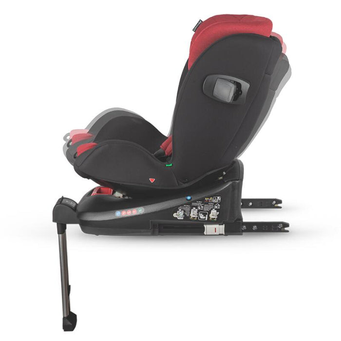 Cadeira auto Isize Coccolle Vigo 40-150-cm Poppy Red