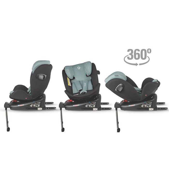 Cadeira auto Isize Coccolle Vigo 40-150-cm Emerald Green