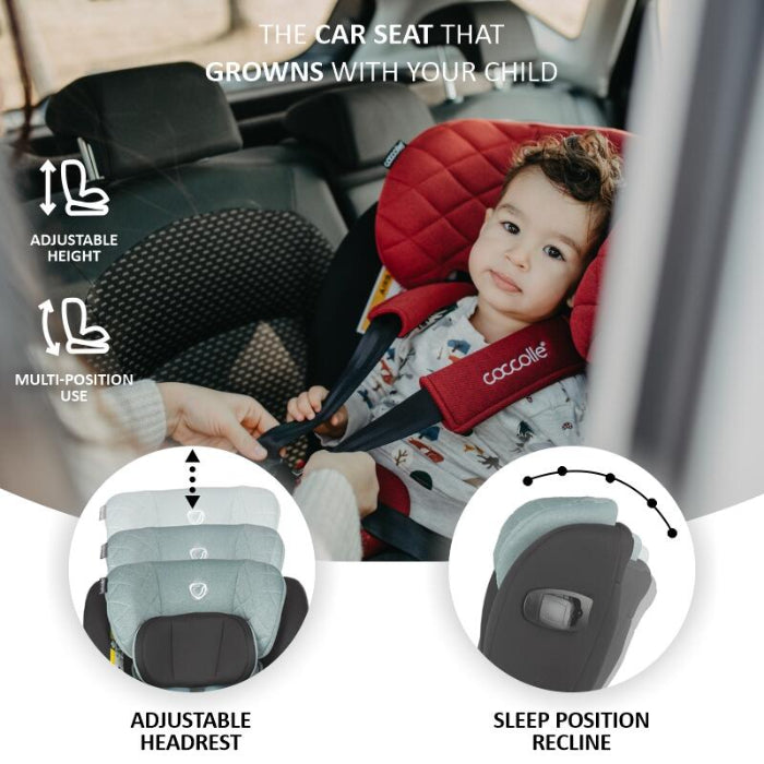 Cadeira auto Isize Coccolle Vigo 40-150-cm Emerald Green