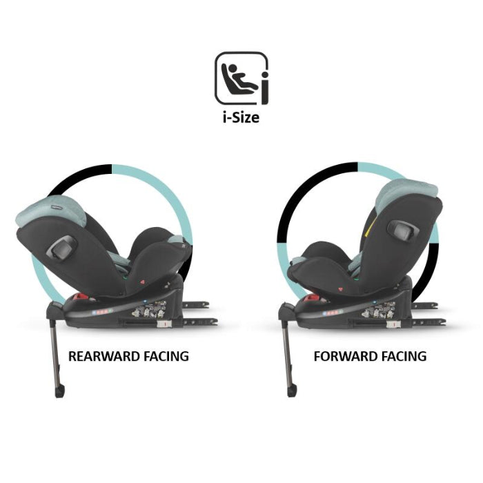 Cadeira auto Isize Coccolle Vigo 40-150-cm Emerald Green