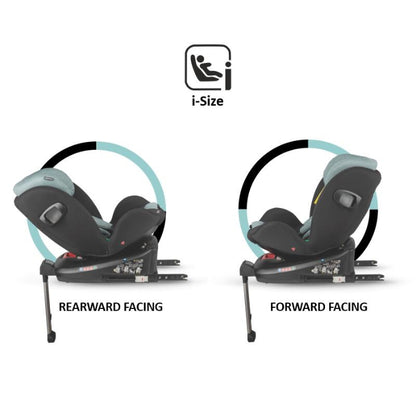 Cadeira auto Isize Coccolle Vigo 40-150-cm Emerald Green