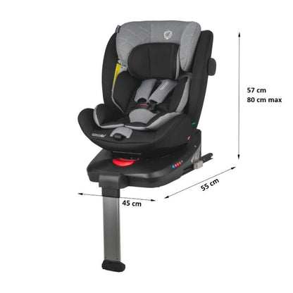 Cadeira auto Isize Coccolle Vigo 40-150-cm Diamond Black