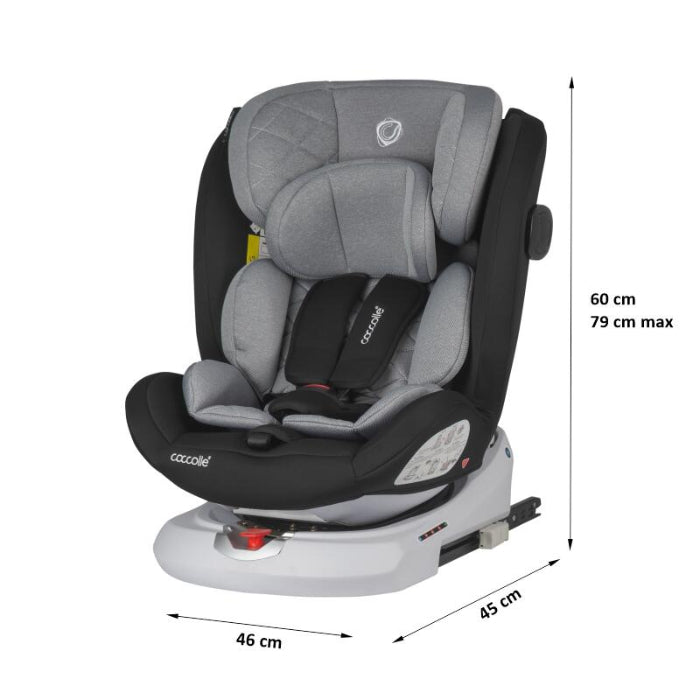 Cadeira auto Isize Coccolle Lyra 40-150-cm Greystone
