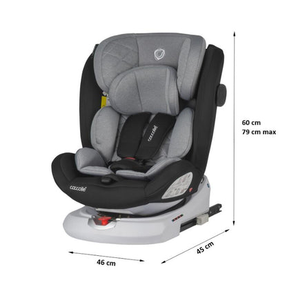 Cadeira auto Isize Coccolle Lyra 40-150-cm Greystone
