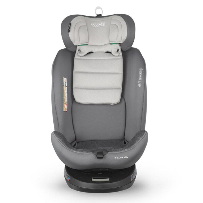 Cadeira auto Isize Coccolle Nova 40-150-cm Moonlit Grey