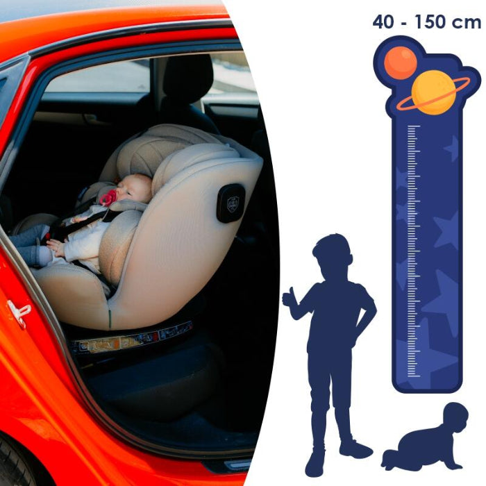 Cadeira auto Isize Coccolle Nova 40-150-cm Moonlit Grey