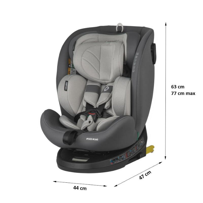 Cadeira auto Isize Coccolle Nova 40-150-cm Moonlit Grey