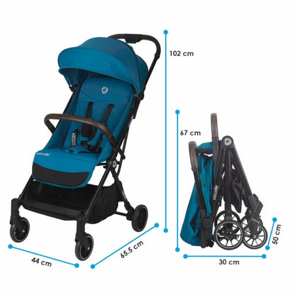 Carrinho de bebé Coccolle Sport Melia Deep Turquoise