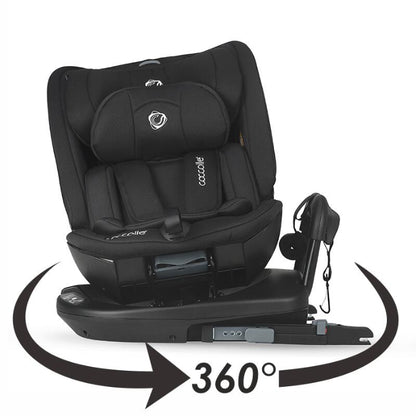 Cadeira auto Isize Coccolle Velsa 40-150-cm Jet Black