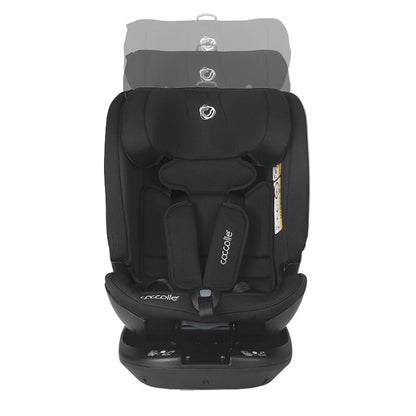 Cadeira auto Isize Coccolle Velsa 40-150-cm Jet Black