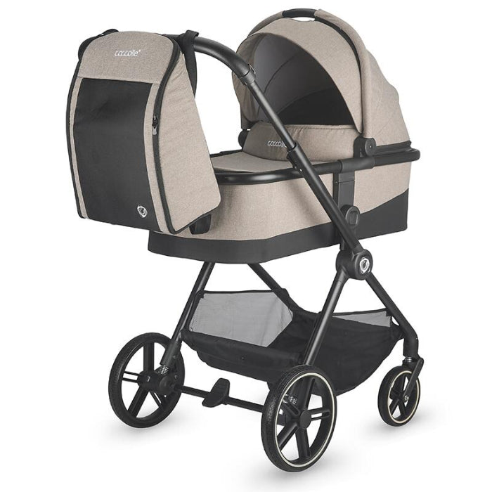 Carrinho de bebé 3in1 Coccolle Lissia Butternut Beige