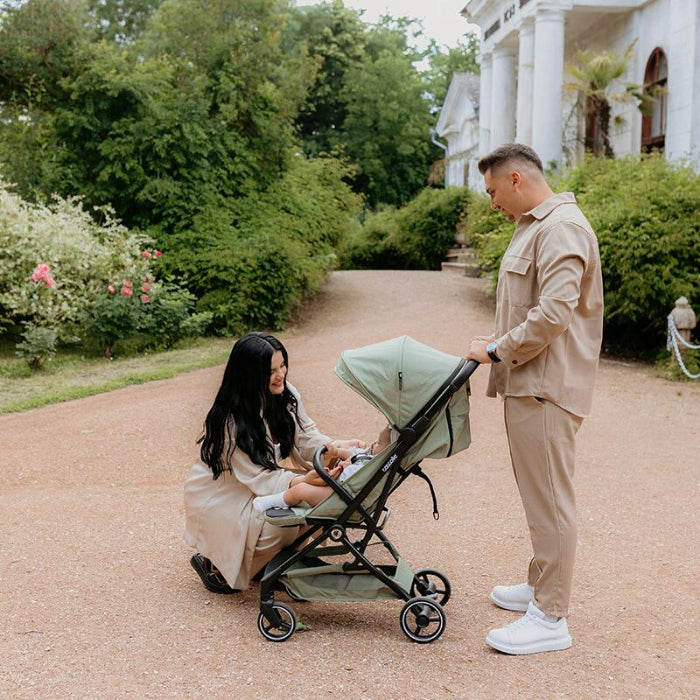 Carrinho de passeio auto-dobrável Coccolle Sierra Taupe Brown