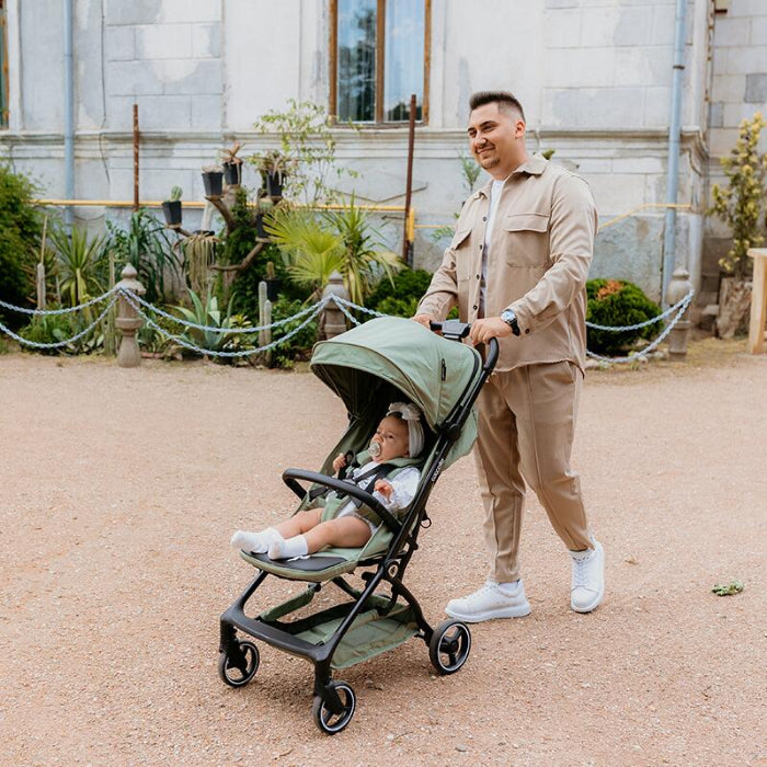 Carrinho de passeio auto-dobrável Coccolle Sierra Taupe Brown