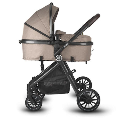 Carrinho de bebé convertível 3in1 Coccolle Ago Dessert Taupe