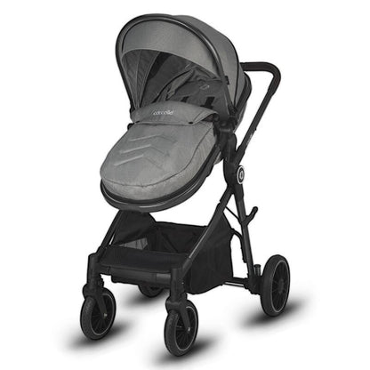 Carrinho de bebé convertível 3in1 Coccolle Ago Neutral Grey