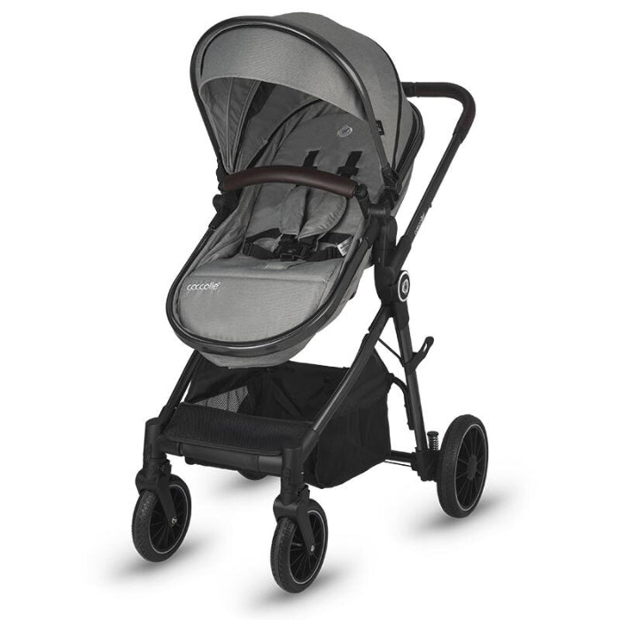 Carrinho de bebé convertível 3in1 Coccolle Ago Neutral Grey