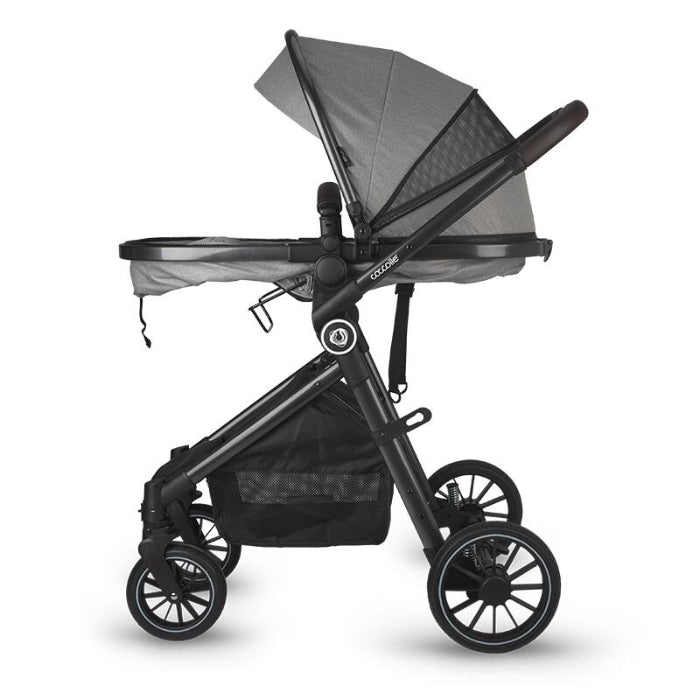 Carrinho de bebé convertível 3in1 Coccolle Ago Neutral Grey