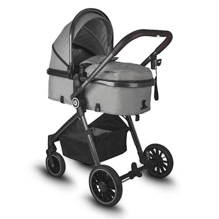 Carrinho de bebé convertível 3in1 Coccolle Ago Neutral Grey