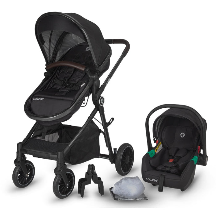 Carrinho de bebé convertível 3in1 Coccolle Ago Diamond Black