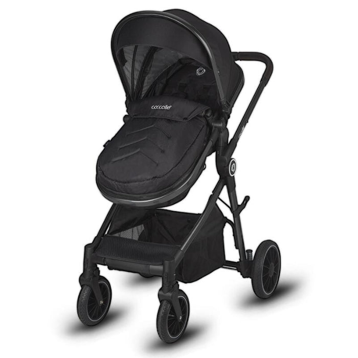 Carrinho de bebé convertível 3in1 Coccolle Ago Diamond Black