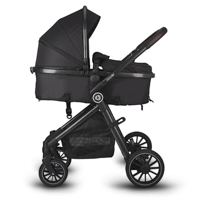 Carrinho de bebé convertível 3in1 Coccolle Ago Diamond Black