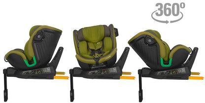 Cadeira auto i-Size Coccolle Mago Olive Khaki