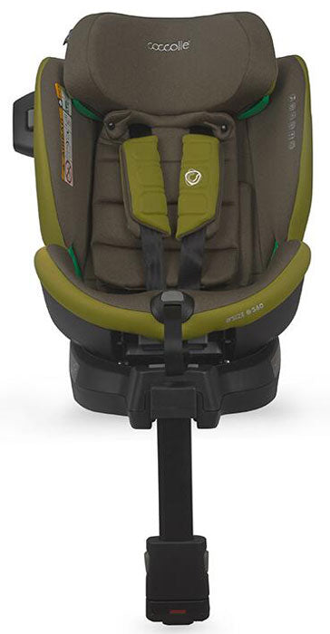 Cadeira auto i-Size Coccolle Mago Olive Khaki
