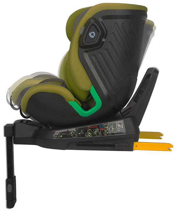 Cadeira auto i-Size Coccolle Mago Olive Khaki