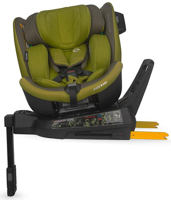 Cadeira auto i-Size Coccolle Mago Olive Khaki
