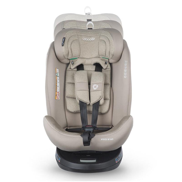 Cadeira auto Isize Coccolle Nova 40-150-cm Sand Beige