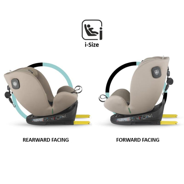 Cadeira auto Isize Coccolle Nova 40-150-cm Sand Beige